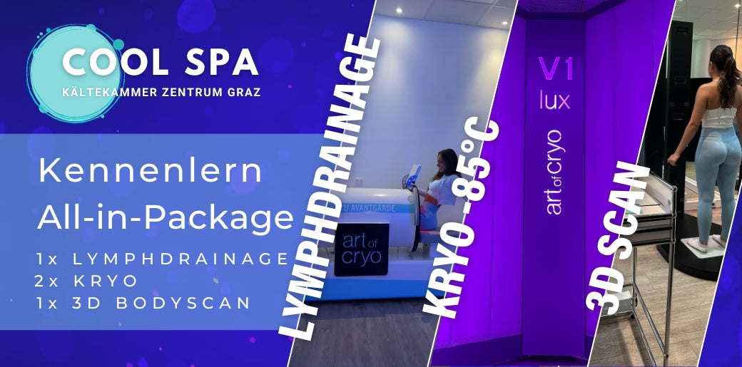 Kennenlern-All-In-Package (2x Kryo-Anwendung + 1x Vaku Flow + 3D Body Scan)